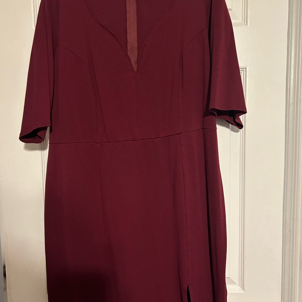 Charlotte Russe Wired Plunge Bodycon Dress